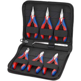 KNIPEX Elektronikzangen-Set 7-teilig