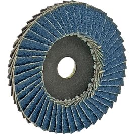 MINI FIX Cool Top® - 63 mm, Korn 120, Klett, Fächerschleifscheibe