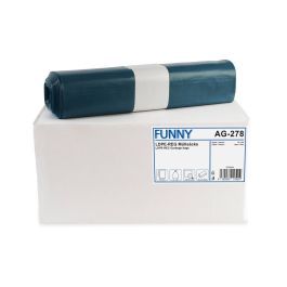LDPE-Regenerat Müllsäcke, blau,   ,Typ 80 extra, 120 l, 700 x 1.100 mm,