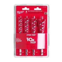 13/16/20/25 mm SPEED FEED Holzbohrer Set 4-teilig