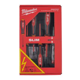 5-teiliges Set SL/PZ/Spannungsprüfer Tri-Lobe Schrauberdreher, VDE geprüft