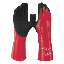 Größe 8 (M) Chemische Handschuhe Grip