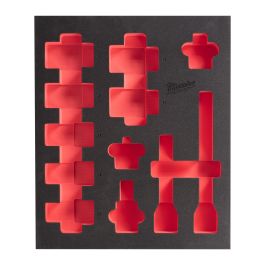 für SHOCKWAVE 3/4" Schlagnüsse lang für Werkstattwagen 78 cm Schaumstoffeinlage 3/3