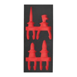 für VDE Zangen, für Werkstattwagen 78 cm Ersatz-Einlage 1/3