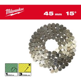 3,05 x 45 mm Ringschaft verzinkt, 15° Coilnägel für M18FRCN45