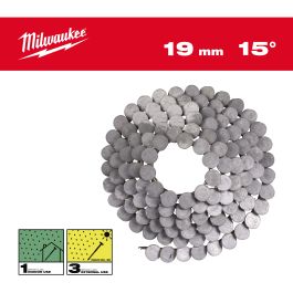 3,05 x 19 mm Ringschaft feuerverzinkt, 15° Coilnägel für M18FRCN45
