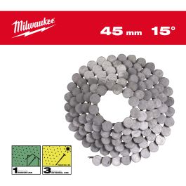 3,05 x 45 mm Ringschaft feuerverzinkt, 15° Coilnägel für M18FRCN45
