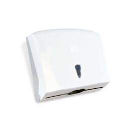 Falthandtuch-Spender, weiß ,für Z-Interfold, Kunststoff     ST-5010*