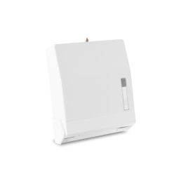Falthandtuchspender, weiß ,Kunststoff, für 600 Blatt V-/C-Falz        AG-503*