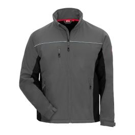 NITRAS MOTION TEX LIGHT, Softshelljacke, grau / schwarz, OEKO-TEX