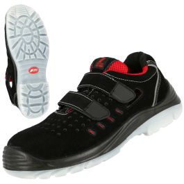 NITRAS EASY STEP SA, S1P Sicherheitssandalen, schwarz,  EN IEC ISO 20345, DGUV Regel 112-191