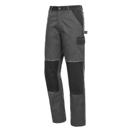 NITRAS MOTION TEX LIGHT, Arbeitshose, lang, grau / schwarz, OEKO-TEX
