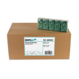 Taschentücher, 4-lagig, Zellstoff hochweiß ,30 x 10 Pack á 10 Stück
