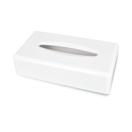 Kosmetikboxen-Spender weiß, ,aus Kunststoff, für 100 Stück    ST-88687*