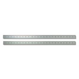 Stahlmaßstab BMI - LASERSKALIERT 3000mm Teilung: oben: INCH - unten: 1/2, 1/1mm // 5-Wochen Lieferzeit //