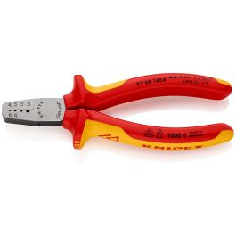 KNIPEX Crimpzange fuer Aderendhuelsen