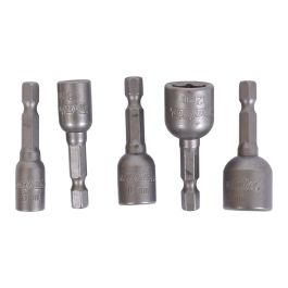 Steckschlüssel-Set 1/4" 5tlg. - 1/4" • SW6/8/10/12/13 • 50 mm • 5-teilig