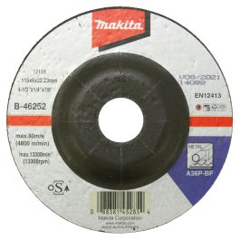 Schruppscheibe - Ø 115 mm • 6,0 mm • A36P-BF • Stahl