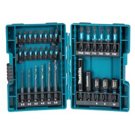 Bohrer-Bit-Set - Impact Black • 33-teilig