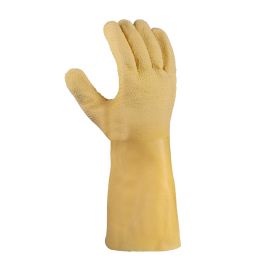 teXXor® Universalhandschuhe LATEX VOLLBESCHICHTET - gelb - Größe: 10