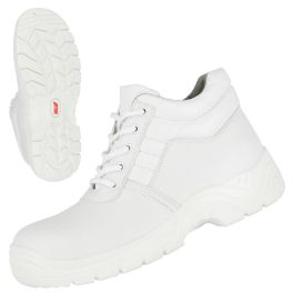 7256 // CLEAN STEP MID - NITRAS CLEAN STEP MID, S2 Sicherheitsstiefel, halbhoch, weiß, EN ISO 20345