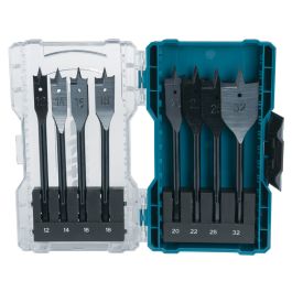 Flachfräsbohrer-Set - Ø 12-32mm • 1/4" Sechskantaufnahme