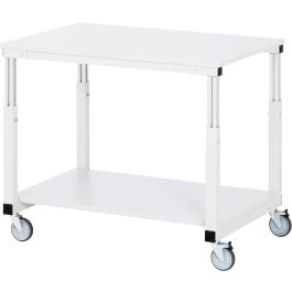 Tischwagen Serie E, B1000xT700xH650-1000mm, Hartlaminat-Platte 30mm