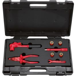 Isolierter Werkzeugkoffer für PSA-Elektrofahrzeuge,8-tlg.
