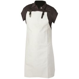 Soho II Brustlatzschürze aus Rindspaltleder verstellbare Träger