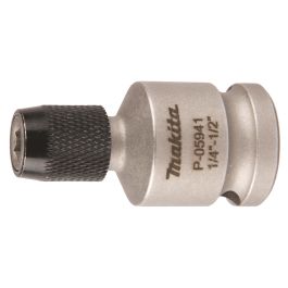 Bit-Adapter 1/2"4KT - 1/4"6KT - 1/2" Vierkant - 1/4" Sechskant • Schnellwechselfutter