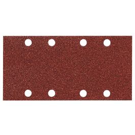 Schleifpapier P240 93x185mm Klett - 93x185 mm • Körnung P240 • Klett • 8 Loch • 50 Stück