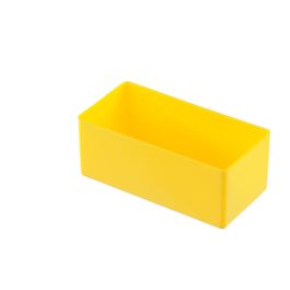 Einsatzbox aus PS, 108x54x45 mm gelb