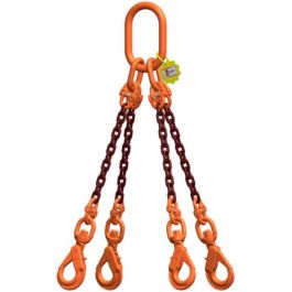 McBULL® 4-Strang-Kettengehänge, GK10, PAS-Kette, 10 mm, 1 Meter, Typ7