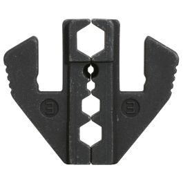 Paar Crimp-Einsätze für Koaxstecker, Ø 6,50 / 5,41 / 1,72 mm