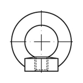 DIN 582 A 4 Ringmuttern - Abmessung: M 30 VE=S (1 Stück )
