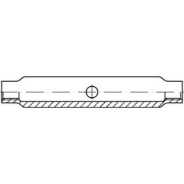 DIN 1478 Stahl SP galvanisch verzinkt, ÜZ Spannschlossmuttern aus Stahlrohr, geschlossene Form - Abmessung: SP M 36 VE=S (1 Stück )