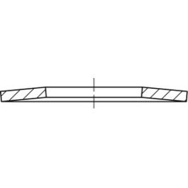 DIN 2093 Federstahl Tellerfedern - Abmessung: 60 x30,5x3,5 VE=S (100 Stück )