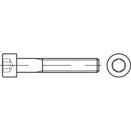 ASME B 18.3 ASTM A 574 UNC Hexagon socket head cap screws, Zylinderschrauben mit UNC-Gew., mit ISK - Abmessung: 1 1/2 x 8 VE=S (5 Stück )
