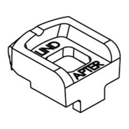 Artikel 82001 GTW 40 A-L feuerverzinkt LINDAPTER-Klemmen A-L mit Rezess (Kopf-Drehsperre), lange Nockenhöhe - Abmessung: LM 24 / 16,0 VE=S (1 Stück )