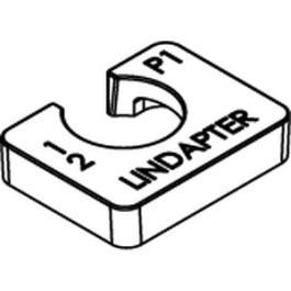 Artikel 82012 GTW 40 P 1-K feuerverzinkt LINDAPTER-Ausgleichsscheiben P 1, kurz - Abmessung: M 24 / 12,0 VE=S (1 Stück )