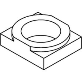 Artikel 82021 Stahl W feuerverzinkt LINDAPTER-Rezessfüllplatten W, zur Erzielung glatter Auflagen - Abmessung: W 10 / 5,5 VE=S (1 Stück )