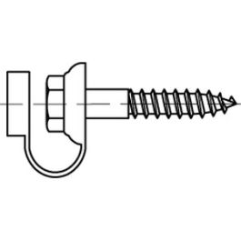 Artikel 88005 Kunststoff schwarz Kombi-Dichtungen (Regenhütchen) für Sechskant-Holzschrauben - Abmessung: KD VE=S (100 Stück )