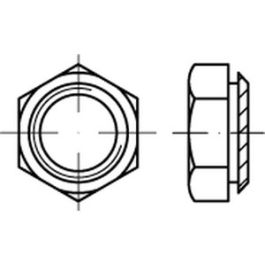 Artikel 88106 A 1/A 2 Setzmuttern - Abmessung: M 16 / 2,4 VE=S (50 Stück )