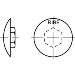 Artikel 88251 Kunststoff grau Kappen - Abmessung: 17 M 20, M 22 VE=S (200 Stück )