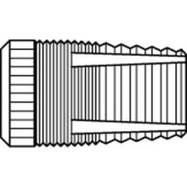 Artikel 88521 Messing PA 4 FISCHER Messingdübel PA 4 für Schrauben mit Gewinde - Abmessung: PA 4 M 10/25 VE=S (25 Stück )