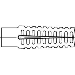 Artikel 88545 Stahlblech FMD galvanisch verzinkt FISCHER Metallspreizdübel FMD für Holzschrauben - Abmessung: FMD 10 x 60 VE=S (50 Stück )
