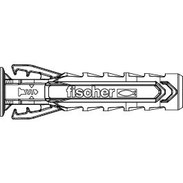 Artikel 88554 Nylon SX Plus FISCHER Spreizdübel SX Plus, Spezial- dübel für Holz- und Spanplattenschrauben - Abmessung: SX Plus 14 x 70 VE=S (20 Stück )