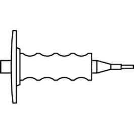 Artikel 88568 Stahl EAW H plus FISCHER Setzwerkzeug EAW H plus mit Handschutz - Abmessung: EAW H 16 plus VE=S (1 Stück )
