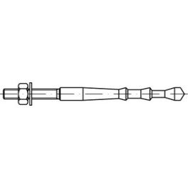 Artikel 88579 A 4 FHB II-A L FISCHER Highbond-Anker FHB II-A L, große Verankerungstiefe - Abmessung: M 24 x 210/ 50 VE=S (4 Stück )