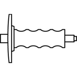 Artikel 88588 Stahl FZE plus FISCHER Einschlaggerät FZE plus mit Zentrierstift - Abmessung: FZE 22 plus VE=S (1 Stück )